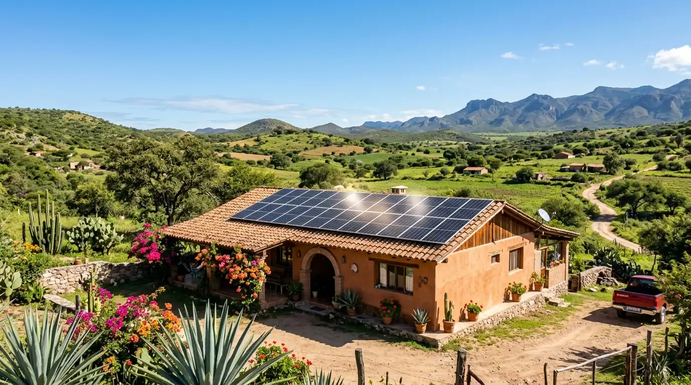 Paneles solares residenciales